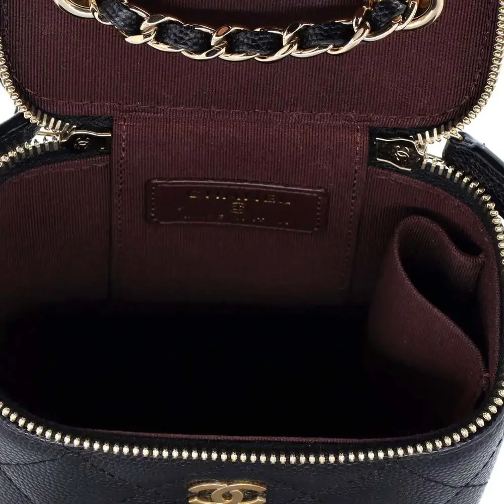 Chanel Classic Vanity Case With Chain #237957C37B